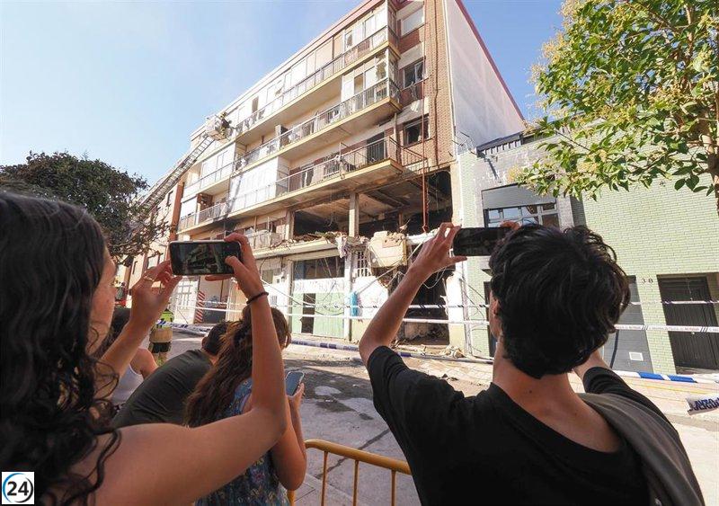 Mejora la evolución de las dos víctimas de la explosión en Valladolid