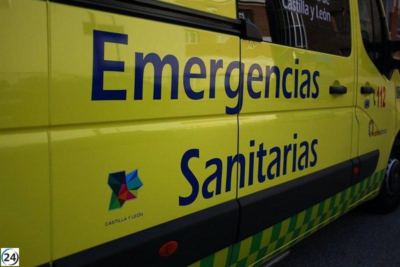 Menor de 13 años y dos personas más resultan heridas en volcamiento de vehículo en Palacios de Sanabria (Zamora)