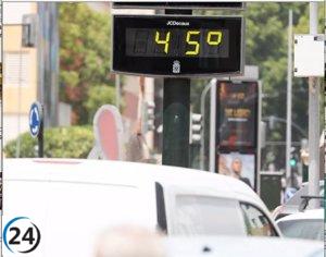 Alerta por incendios el 8 y 9 de agosto