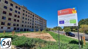 Ayuntamiento de Salamanca implementa medidas ecológicas para controlar agua de lluvia mediante proyecto LIFE Vía de la Plata.