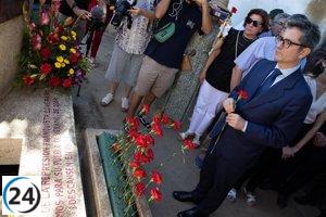 Bolaños: El Gobierno se compromete a no olvidar a las víctimas del franquismo