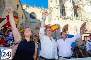 Mañueco acompaña a Feijóo en inauguración del curso político del PP en Pontevedra