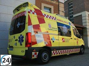 Dos féminas de 65 y 30 años resultan lesionadas tras choque entre cuatro autos en Salamanca.