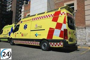 Fatal accidente de tráfico en Mozárbez (Salamanca): un fallecido y un herido en choque entre automóvil y camión.