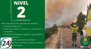 Incendio controlado en Fonfría afecta a 2,23 hectáreas de matorral