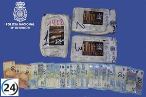 Detenidos en Burgos: 3 kilos de cocaína incautados en autocaravana