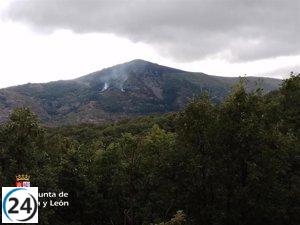 Incendio en Nava del Barco (Ávila) totalmente controlado.
