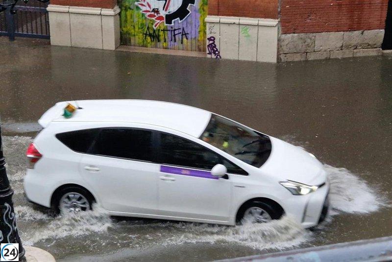 Bomberos de Valladolid atienden 30 salidas debido al temporal
