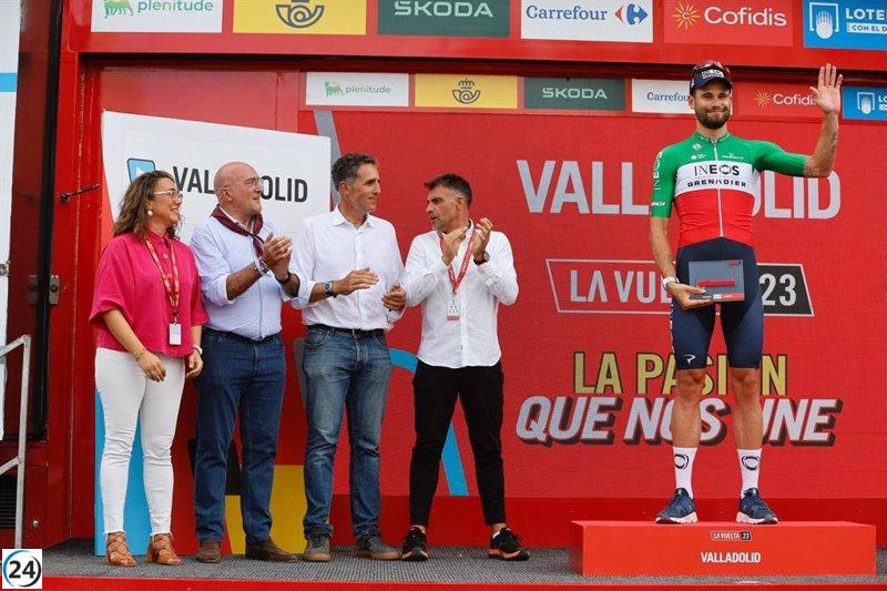 Ganna triunfa en la etapa contrarreloj de Valladolid mientras Kuss conserva el liderato en La Vuelta.
