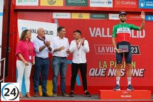 Ganna triunfa en la etapa contrarreloj de Valladolid mientras Kuss conserva el liderato en La Vuelta.