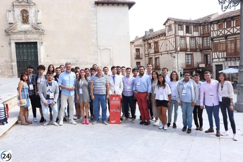 Alfonso Sanz lidera Juventudes Socialistas de Segovia