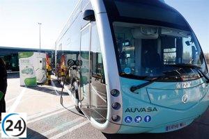 Crece en un 21,7% la demanda de transporte público en julio en autobuses urbanos