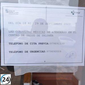 Vecinos de Buenavista de Valdavia (Palencia) exigen un médico permanente en las Cortes