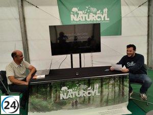 El cielo de Zamora se promociona en Naturcyl como un atractivo turístico