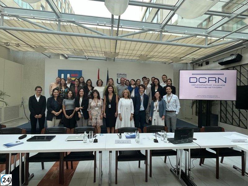 La delegación de la Junta en Bruselas se une a 20 regiones de siete países en la lucha contra los desafíos demográficos.