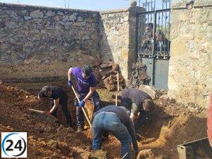 La Policía Judicial supervisará la exhumación de una fosa en el cementerio de Las Casas (Soria)