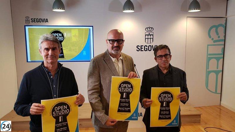 El evento 'Open Studio' llega a Segovia, dando acceso al público a los estudios de los talentosos artistas locales.