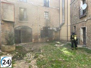 Incendio en bar de León moviliza a Bomberos y Policía Local