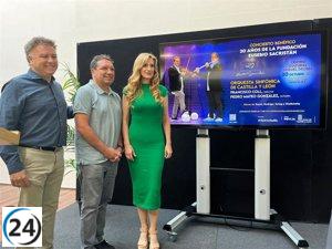 La Orquesta Sinfónica de Castilla y León ofrece un concierto benéfico el 20 de octubre para apoyar la fundación Eusebio Sacristán.