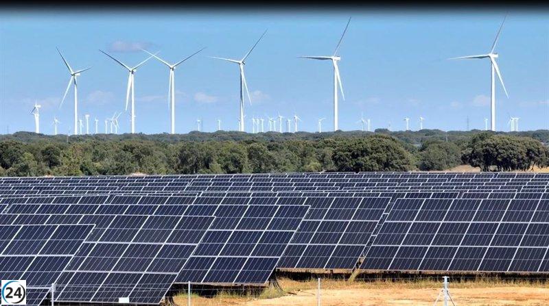Iberdrola finaliza primera planta híbrida eólica y solar en CyL, un hito en España.