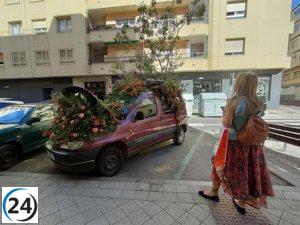 Salamanca: Mágico coche transforma en un oasis el Barrio del Oeste