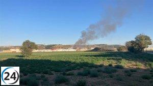 Incendio en nave de joyas en Santovenia (Valladolid) sin víctimas