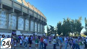 Multitud de seguidores se congregan previo al enfrentamiento entre Valladolid y Burgos