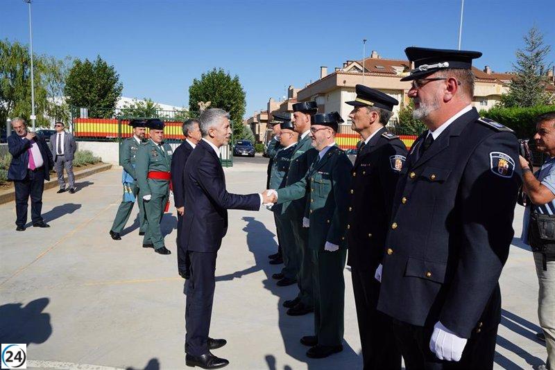 Se inaugura un nuevo cuartel de la Guardia Civil en Santa Marta de Tormes, Salamanca