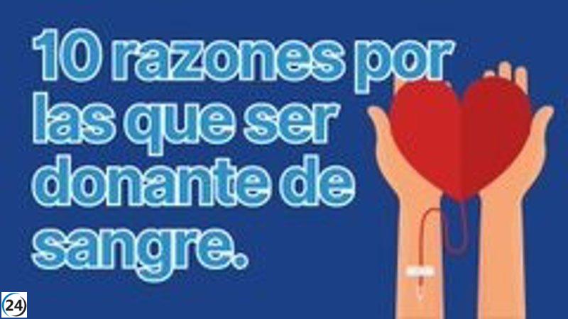 Grupo 0+: escasez alarmante de reservas de sangre en rojo, mientras que el grupo 0- muestra reservas preocupantes en naranja.