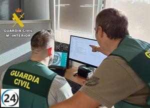 Desarticulan importante red de cibercriminales con 13 detenidos por la Guardia Civil.