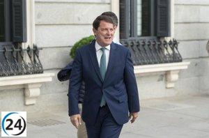 Mañueco tomará la palabra en el Senado para salvaguardar la igualdad de la ciudadanía española
