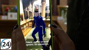 La app de realidad aumentada recrea el pasado del Palacio Real de Valladolid en toda su gloria de hace 500 años.