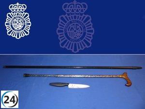 Matrimonio detenido en Salamanca por brutal agresión con arma blanca y palos a vecinos en el garaje.