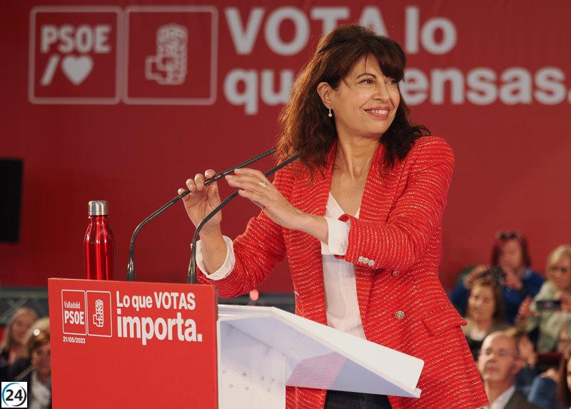 Ana Redondo, mano derecha de Óscar Puente, designada ministra de Igualdad en Valladolid.