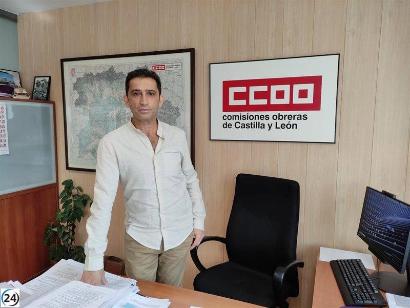 Andrés (CCOO) critica la falta de iniciativas emocionantes y la inacción de CyL